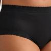 imageJockey Womens Soft Stretch Lace Supersoft BriefBlack
