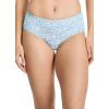 imageJockey Womens Underwear Organic Cotton Stretch Logo Hipster  6 PackOatmeal HeatherTrue BlueBright Blue BloomsLemon FizzOatmeal HeatherTrue Blue