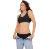 imageJockey Womens Underwear Seamfree ThongBlack