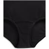imageJockey Womens Underwear Worry Free Microfiber Moderate Absorbency BikiniBlack