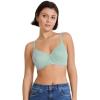 imageJockey Womens Bra Cushion Wire Full Coverage BraCeladon Zen