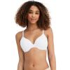 imageJockey Womens Bra Cushion Wire Moderate Coverage TShirt BraWhite