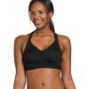 imageJockey Womens Bra Forever Fit Mid Impact Molded Cup Active BraBlack