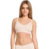 imageJockey Womens Bra Soft Stretch Lace Microfiber BralettePeach Ice