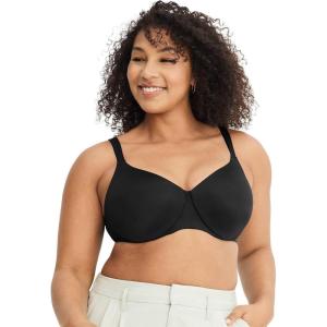 imageJockey Womens Bra Cushion Wire Full Coverage BraBlack Out