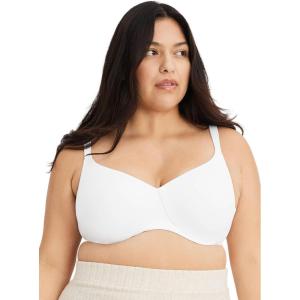 imageJockey Womens Bra Cushion Wire Full Coverage BraWhite Out
