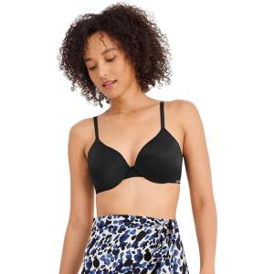 imageJockey Womens Bra Cushion Wire Moderate Coverage TShirt BraBlack Out