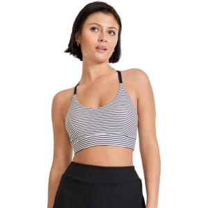 imageJockey Womens Bra Low Impact TBack Sports BraJess Stripe