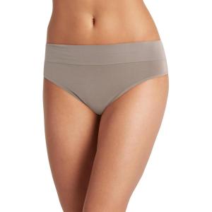 imageJockey Womens Underwear Seamfree Comfort Waist ThongGrey Seed