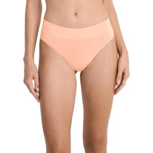 imageJockey Womens Underwear Seamfree Comfort Waist ThongPeach Smoothie