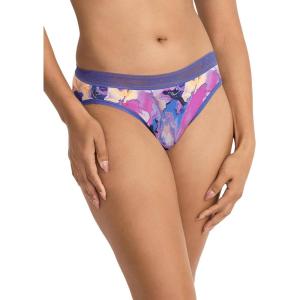 imageJockey Womens Underwear Worry Free Microfiber Moderate Absorbency BikiniMarvelous Marble
