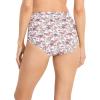 imageJockey Womens Elance Brief  3 PackBleachedElissa FloralSilver Plum
