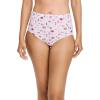 imageJockey Womens Elance Brief  3 PackFab FuchsiaPink Pearl Doodle OrnamentsDreamy Blue