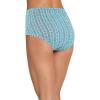 imageJockey Womens Elance Brief  3 PackSoft RoseAvenue GeoTurquoise Cloud