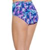 imageJockey Womens Elance Brief  3 PackSoftest TealBelvedere Violet StripeTropical Burst