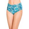 imageJockey Womens Elance Brief  3 PackSubtle MintPlacid Blue PalmDeep Lagoon