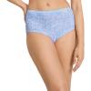 imageJockey Womens Elance Brief  3 PackTrue BlueSpiraling ShellsPicasso Blue