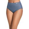 imageJockey Womens Elance Brief  3 PackTrue NavyPetite Blue GeoShower