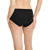 imageJockey Womens Soft Stretch Lace Microfiber BriefBlack