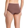 imageJockey Womens Soft Stretch Lace Microfiber BriefTuscan Brown