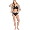 imageJockey Womens Soft Stretch Lace Microfiber HipsterBlack
