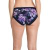 imageJockey Womens Soft Stretch Lace Microfiber HipsterFormal Navy Floral