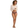 imageJockey Womens Soft Stretch Lace Supersoft Hi CutTuscan Brown