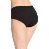 imageJockey Womens Underwear Invisible Edge Microfiber BriefBlack