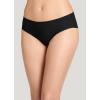 imageJockey Womens Underwear Invisible Edge Microfiber HipsterBlack