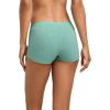 imageJockey Womens Underwear Organic Cotton Stretch BoyshortOpulent Jade Heather