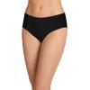 imageJockey Womens Underwear Organic Cotton Stretch Logo Hipster  3 PackBlack