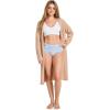 imageJockey Womens Underwear Organic Cotton Stretch Logo Modern Brief  3 PackBright Blue BloomsTrue BlueLemon Fizz