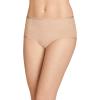 imageJockey Womens Underwear Organic Cotton Stretch Logo Modern Brief  3 PackIvoryLightAlmond