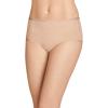 imageJockey Womens Underwear Organic Cotton Stretch Logo Modern Brief  6 PackAlmondLightIvory