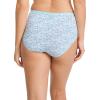 imageJockey Womens Underwear Organic Cotton Stretch Logo Modern Brief  6 PackOatmeal HeatherTrue BlueBright Blue BloomsLemon FizzOatmeal HeatherTrue Blue