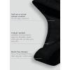 imageJockey Womens Underwear Worry Free Cotton Stretch Light Absorbency ThongBlack