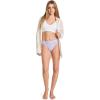 imageJockey Womens Underwear Worry Free Cotton Stretch Light Absorbency ThongViolet Veil