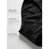 imageJockey Womens Underwear Worry Free Cotton Stretch Moderate Absorbency BikiniBlack