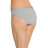 imageJockey Womens Underwear Worry Free Cotton Stretch Moderate Absorbency BikiniGrey Out