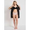 imageJockey Womens Underwear Worry Free Cotton Stretch Moderate Absorbency BikiniPainted Elegance