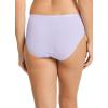 imageJockey Womens Underwear Worry Free Cotton Stretch Moderate Absorbency BikiniViolet Veil
