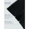 imageJockey Womens Underwear Worry Free Cotton Stretch Moderate Absorbency Boxer BriefBlack