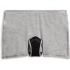 imageJockey Womens Underwear Worry Free Cotton Stretch Moderate Absorbency Boxer BriefGrey Stone