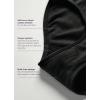 imageJockey Womens Underwear Worry Free Cotton Stretch Moderate Absorbency BriefBlack Out Night