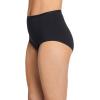 imageJockey Womens Underwear Worry Free Cotton Stretch Moderate Absorbency BriefBlack Out Night
