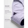 imageJockey Womens Underwear Worry Free Cotton Stretch Moderate Absorbency BriefViolet Veil