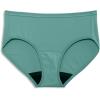 imageJockey Womens Underwear Worry Free Cotton Stretch Moderate Absorbency HipsterAquamarine