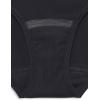 imageJockey Womens Underwear Worry Free Cotton Stretch Moderate Absorbency HipsterBlack