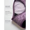 imageJockey Womens Underwear Worry Free Cotton Stretch Moderate Absorbency HipsterCara Floral