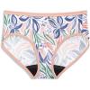 imageJockey Womens Underwear Worry Free Cotton Stretch Moderate Absorbency HipsterPainted Elegance
